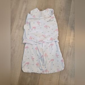 Halo Sleep Sack - Pink Flamingo Print